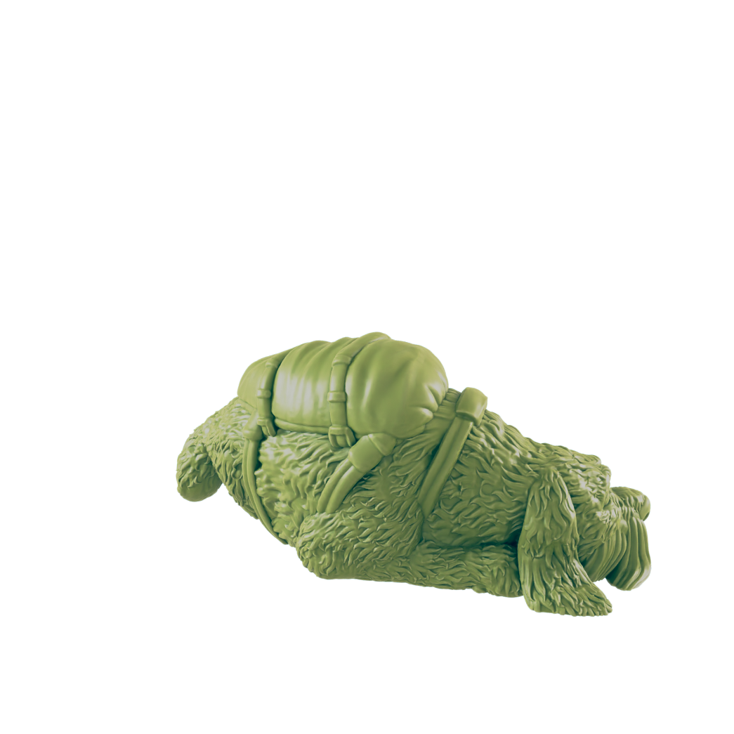 Old Dog - Return to the Badlands - Mini - EC3D - Cyber Punk - SciFi RPG