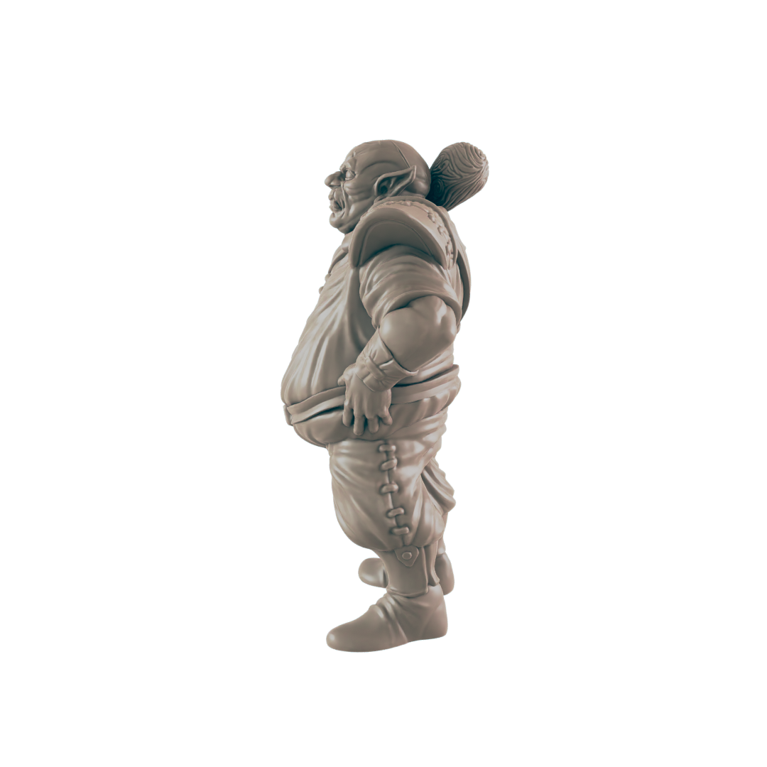 Orc Male Bouncer - Everyday Folk - Minis - EC3D - - Dungeons & Dragons - RPG - Tabletop - EC3D - Miniature