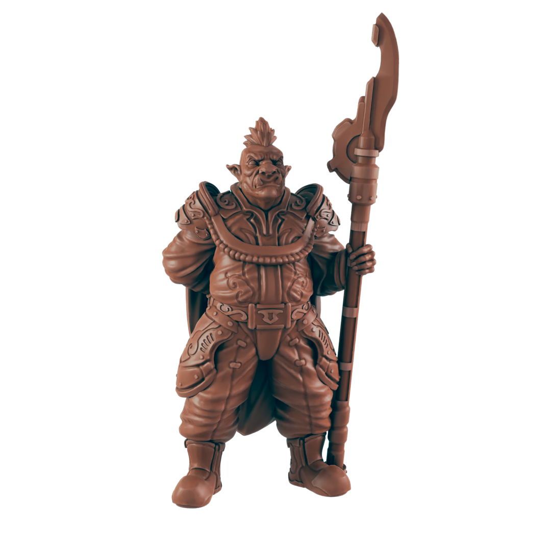 Royal Ork Guard - Bolts and Brimstone - Minis - EC3D - Steampunk - SciFi RPG