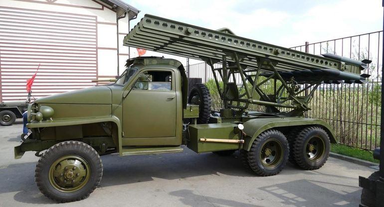 BM-13N Katyusha on Studebaker US6 - US Army - 28mm Scale - wargame3d