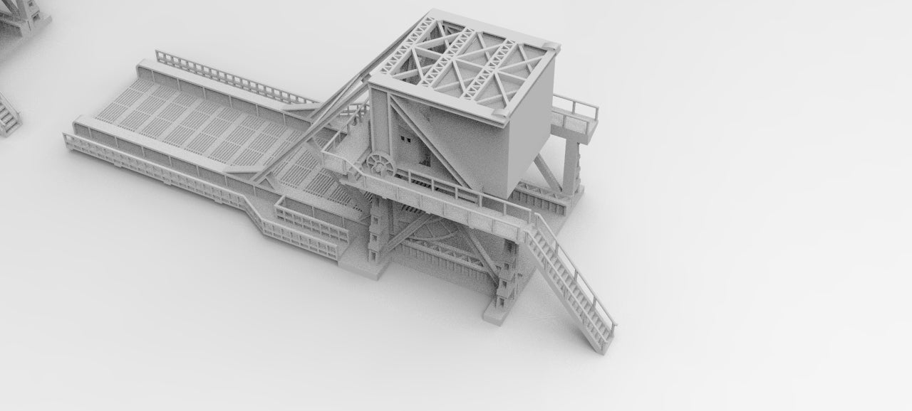 Pegasus Bridge - War Across Europe - Terrain - 28mm - 20mm - 15mm - WOW Buildings