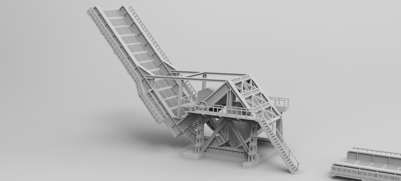 Pegasus Bridge - War Across Europe - Terrain - 28mm - 20mm - 15mm - WOW Buildings