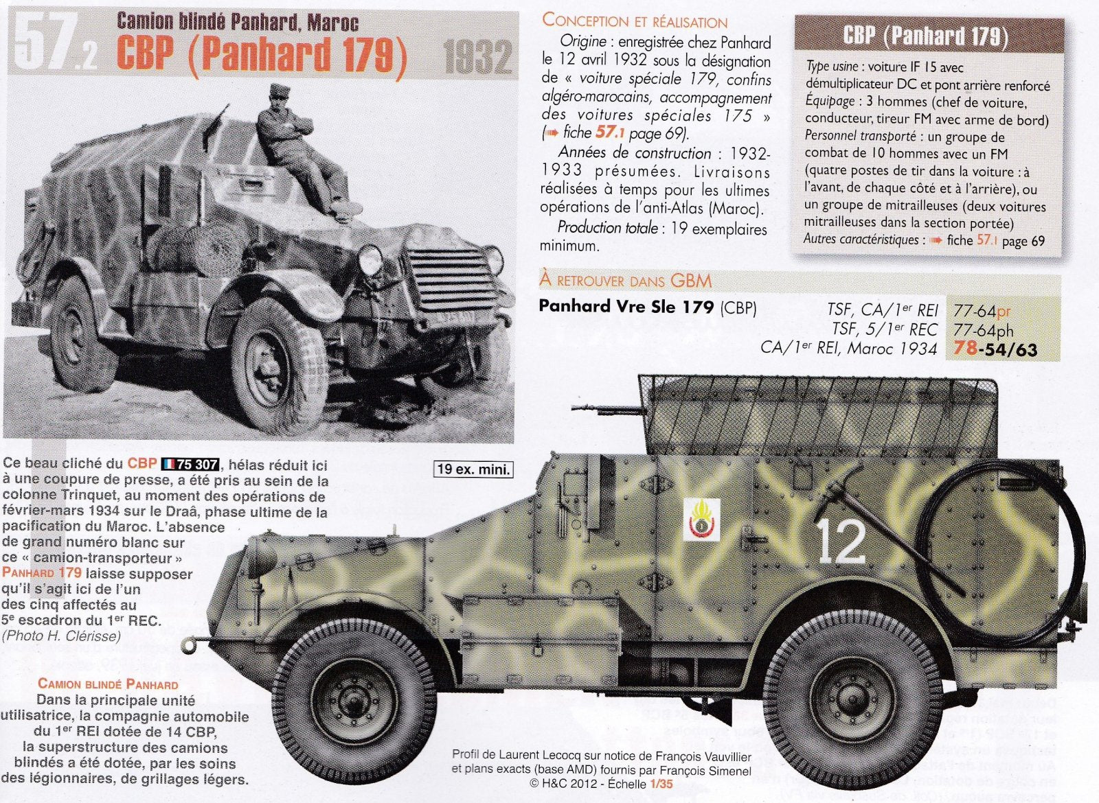 Panhard 179 - French Army - wargame3d- 28mm Scale