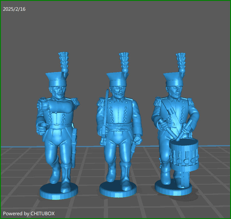 28mm French Revolution Polish Legions 1797-1800 - 13 Minis - MC Minis