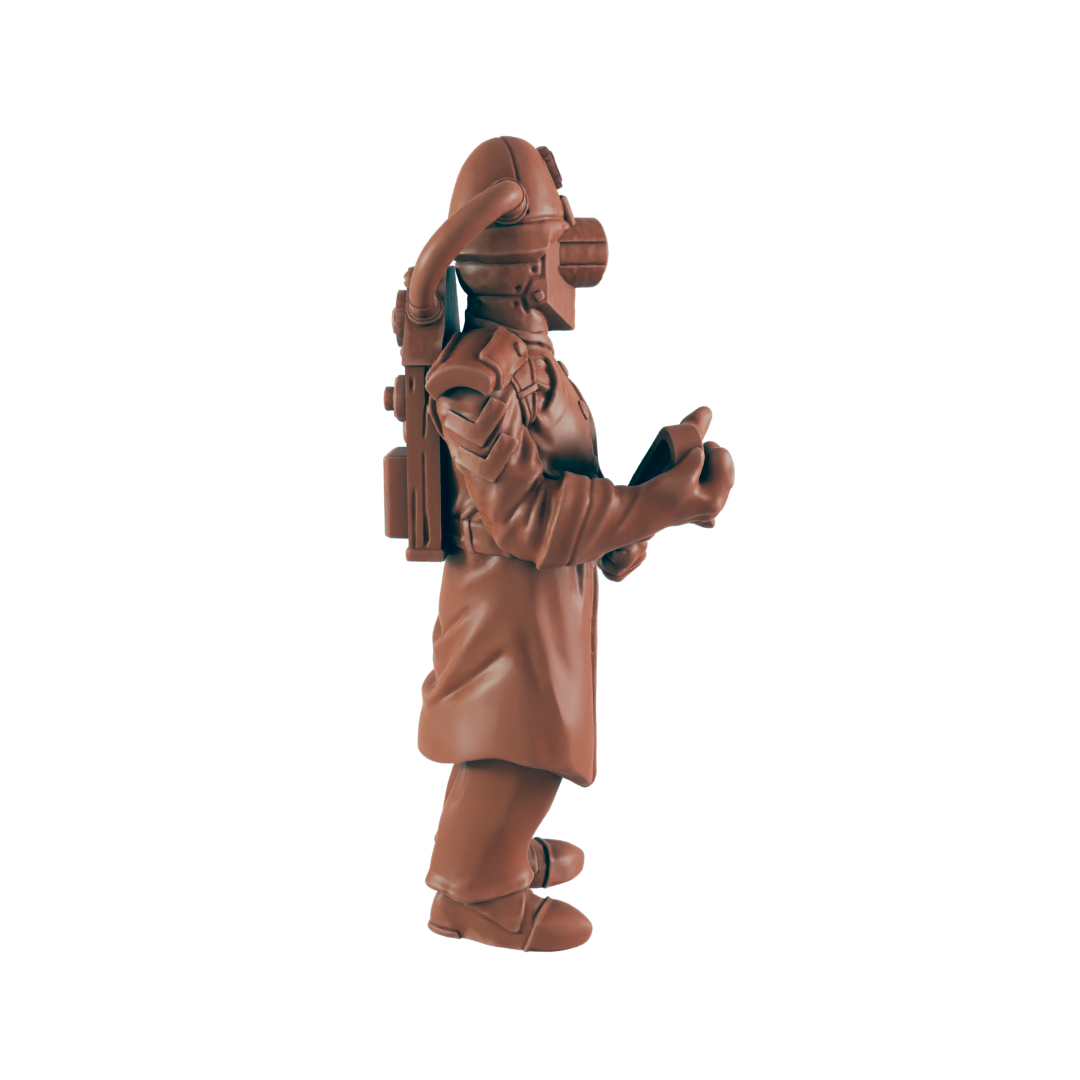 Police Automation - Bolts and Brimstone - Minis - EC3D - Steampunk - SciFi RPG