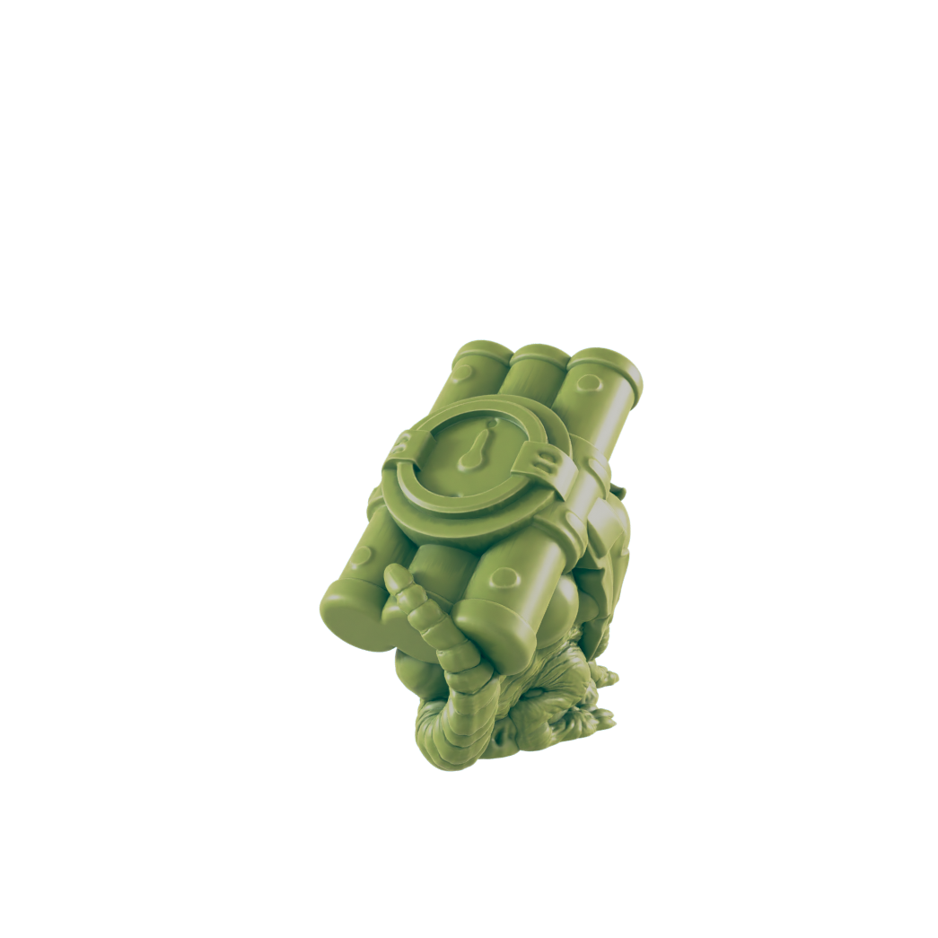 Pop-Rats - Return to the Badlands - Mini - EC3D - Cyber Punk - SciFi RPG