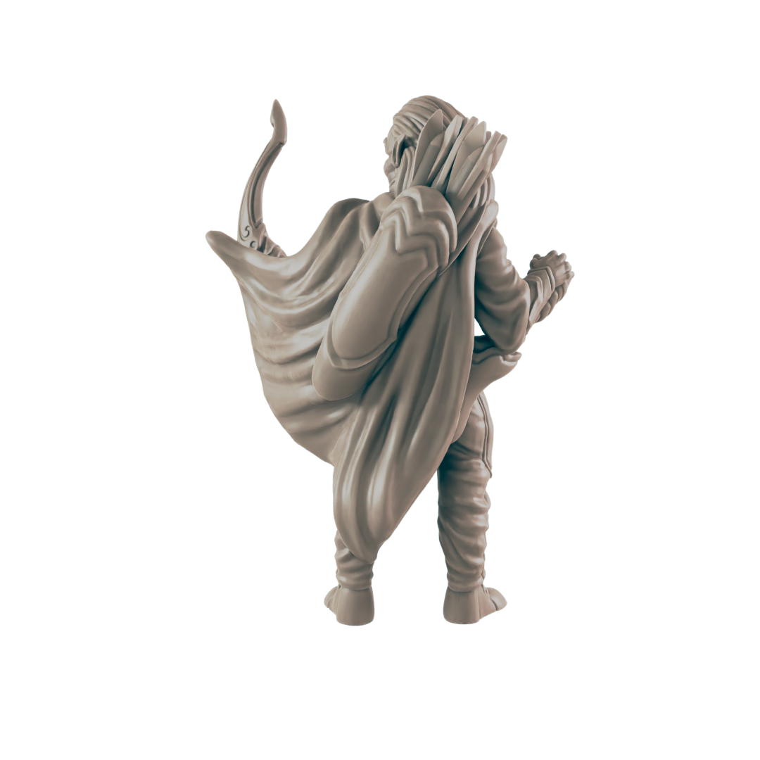 Ranger Elf Male - Everyday Heroes - Minis - EC3D - - Dungeons & Dragons - RPG - Tabletop - EC3D - Miniature