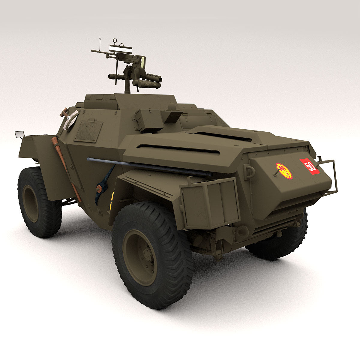 Humber Scout Car Mk.I - UK Army - 28mm Scale - wargame3d