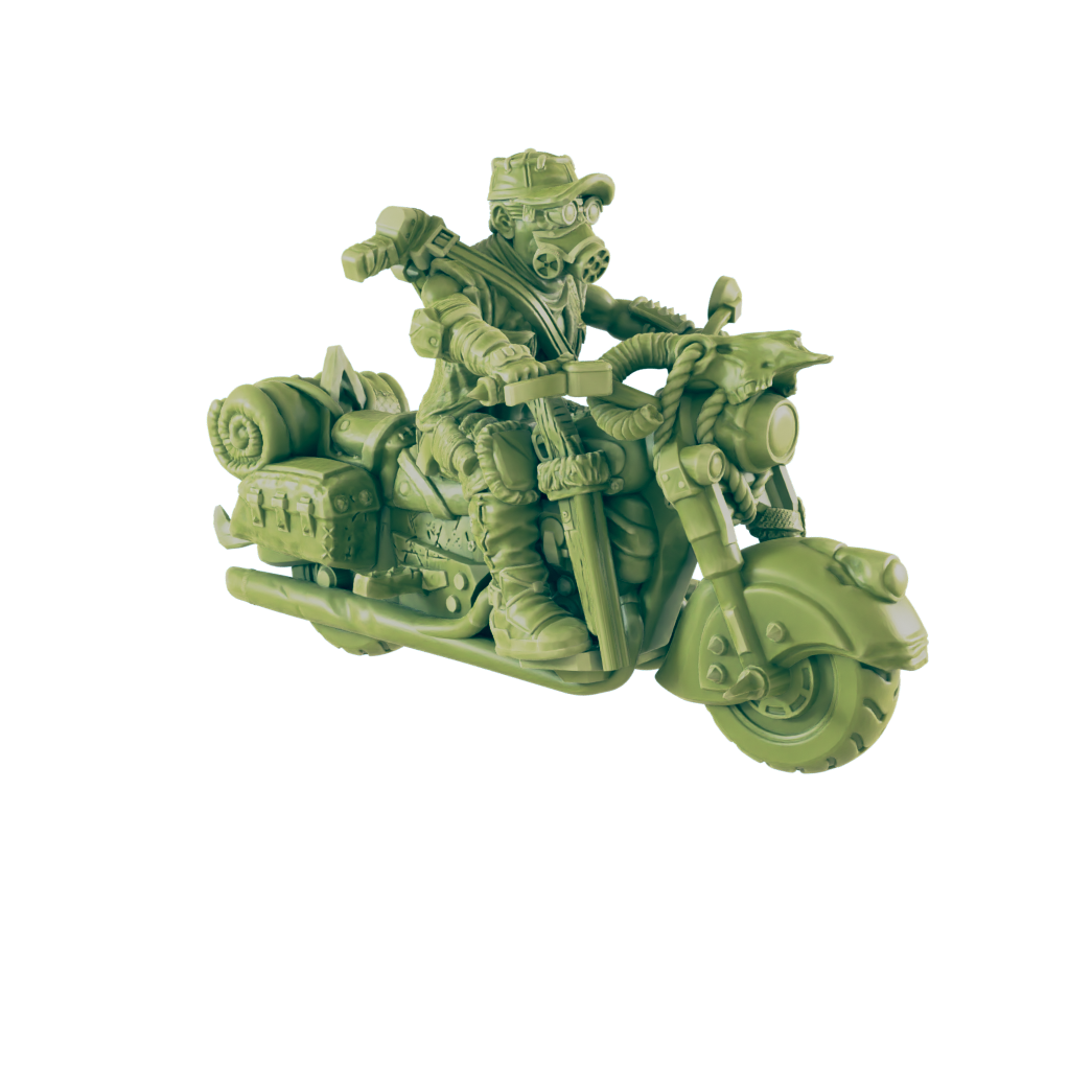 Riders - Beyond the Badlands - Mini - EC3D - Cyber Punk - SciFi RPG