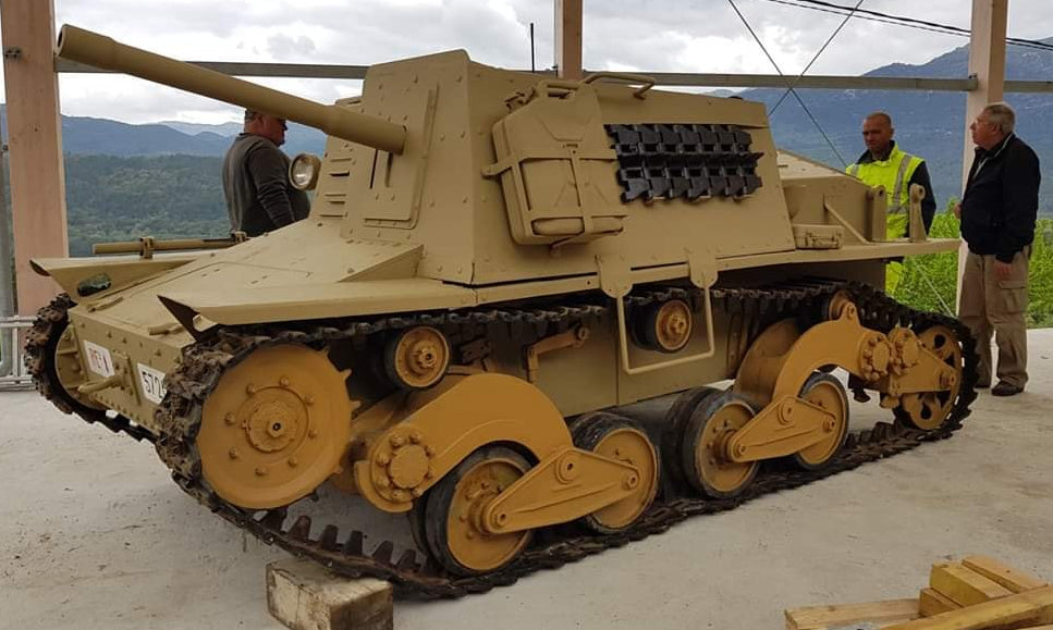 Semovente L40 da 47-32 - Italian Army - 28mm Scale - wargame3d