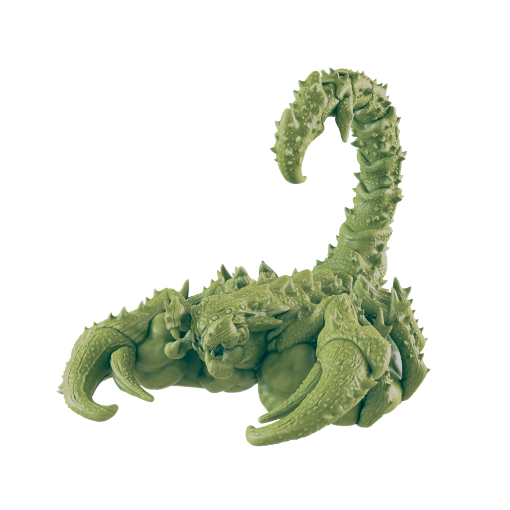 Mutant Bugs - Return to the Badlands - Mini - EC3D - Cyber Punk - SciFi RPG