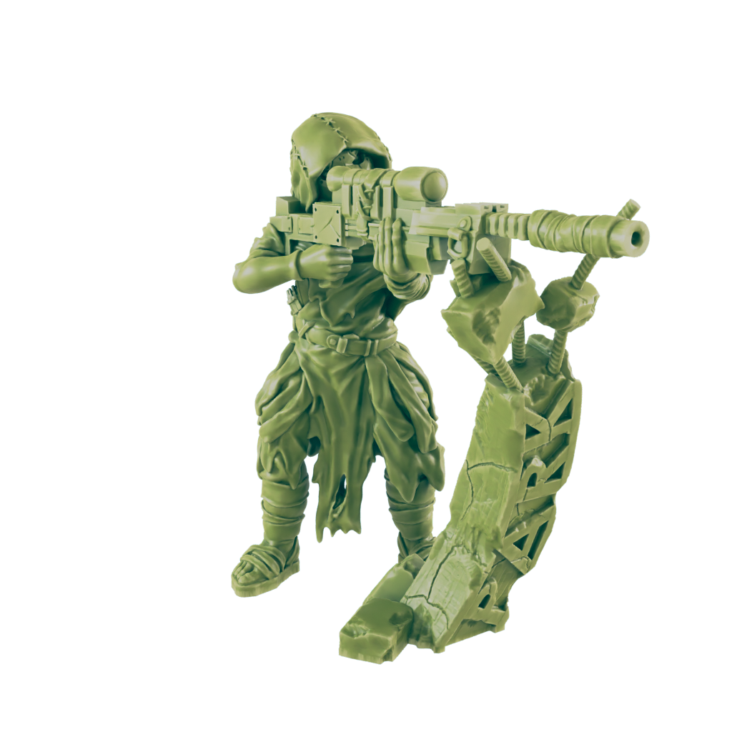 Showmen - Return to the Badlands - Mini - EC3D - Cyber Punk - SciFi RPG