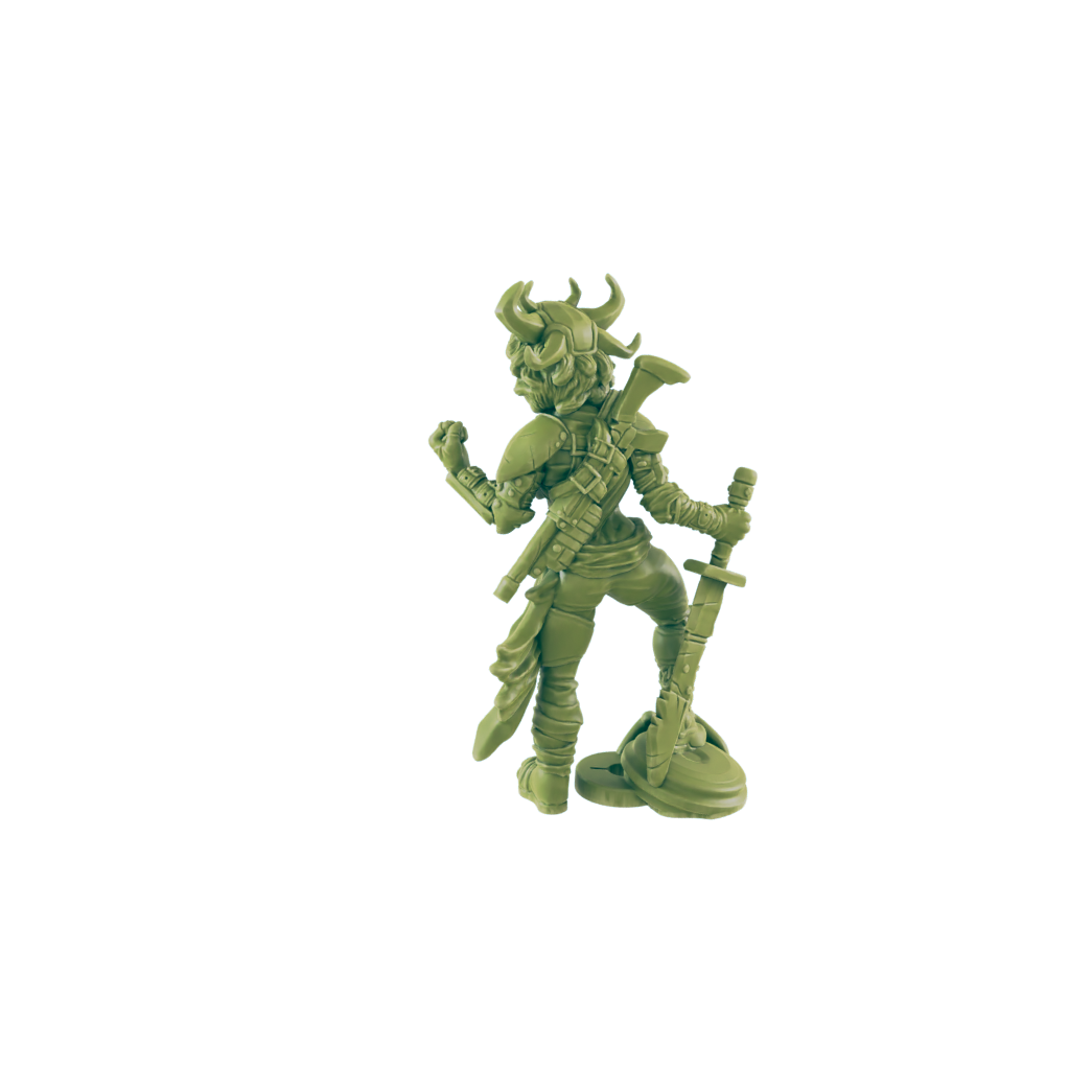 Showmen - Return to the Badlands - Mini - EC3D - Cyber Punk - SciFi RPG