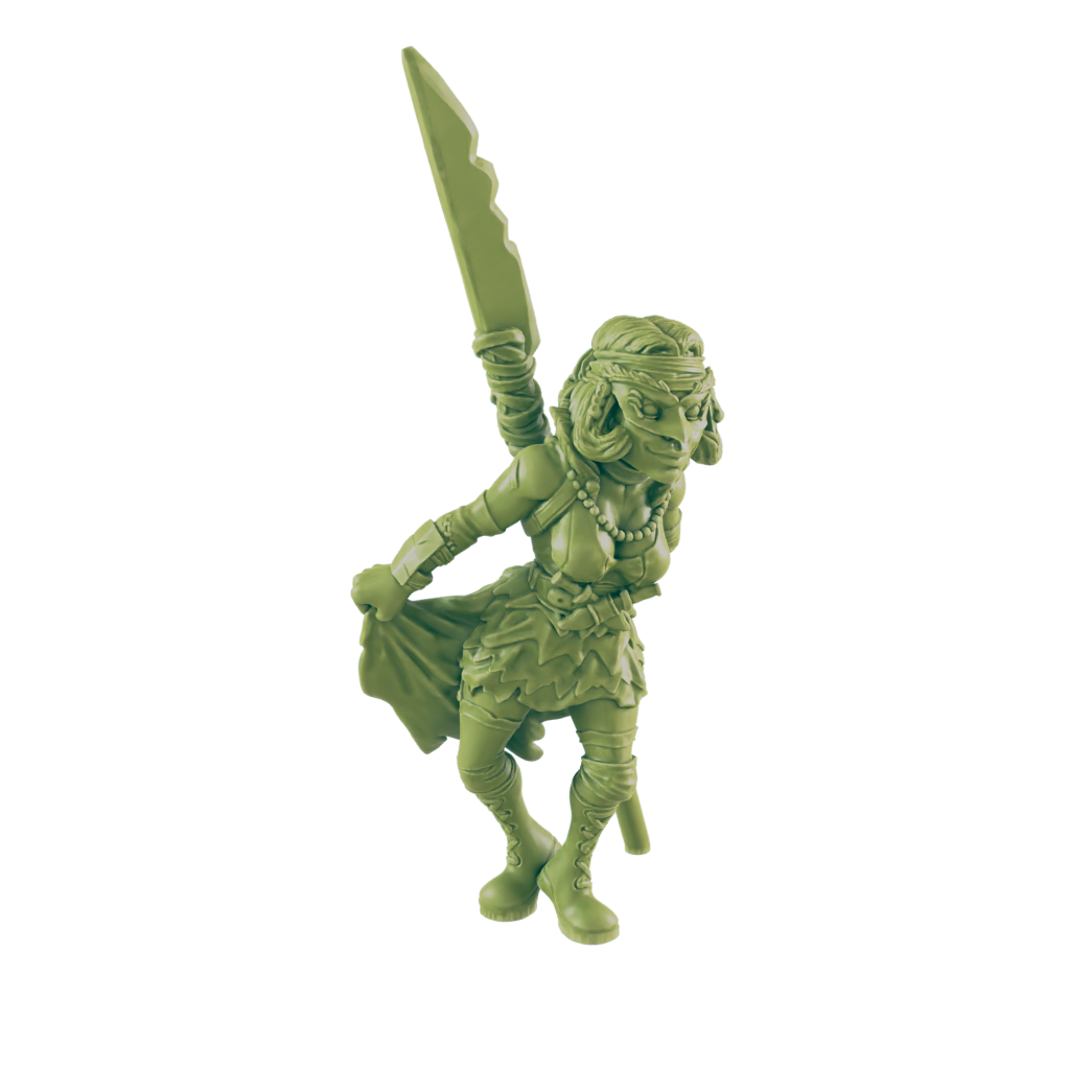 Showmen - Return to the Badlands - Mini - EC3D - Cyber Punk - SciFi RPG