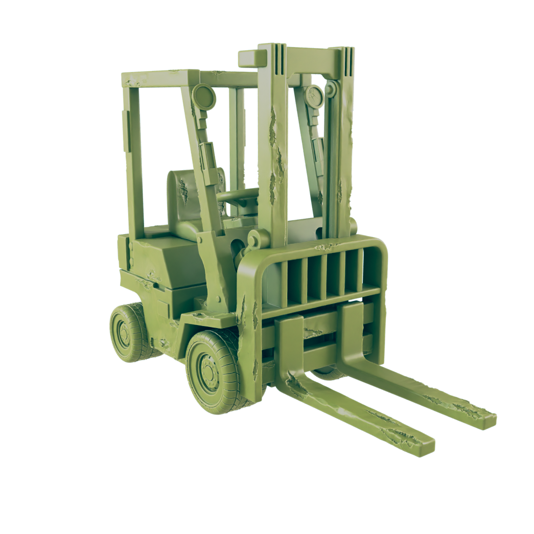 Small Forklift - Beyond the Badlands - Scatter- EC3D - Cyber Punk - SciFi RPG