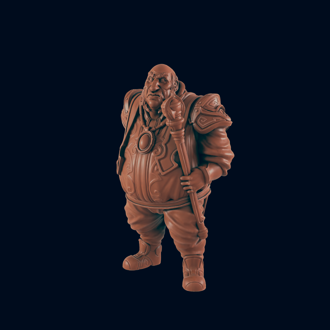 Snooty Nobleman - Bolts and Brimstone - Minis - EC3D - Steampunk - SciFi RPG