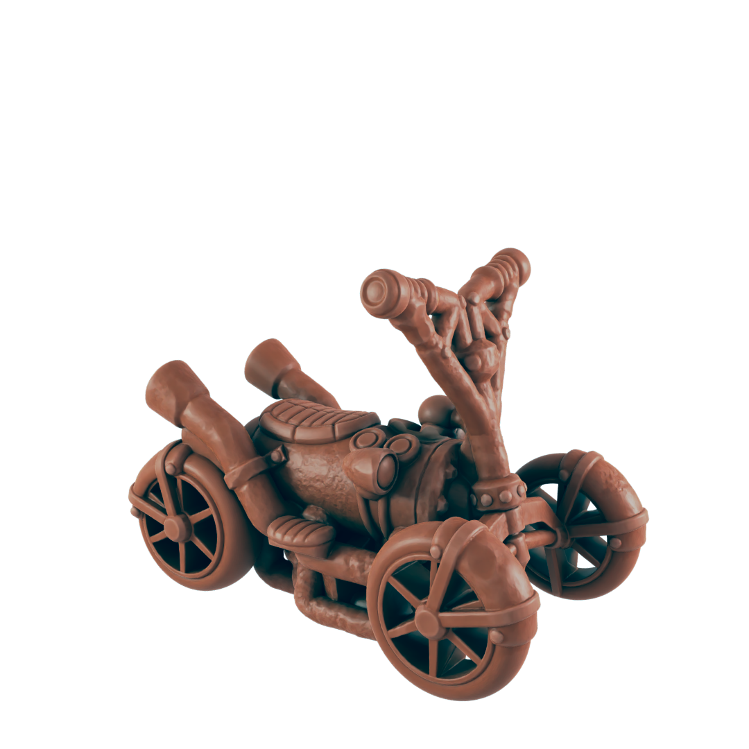 Steam Kart - Bolts and Brimstone - Scatter - EC3D - Steampunk - SciFi RPG