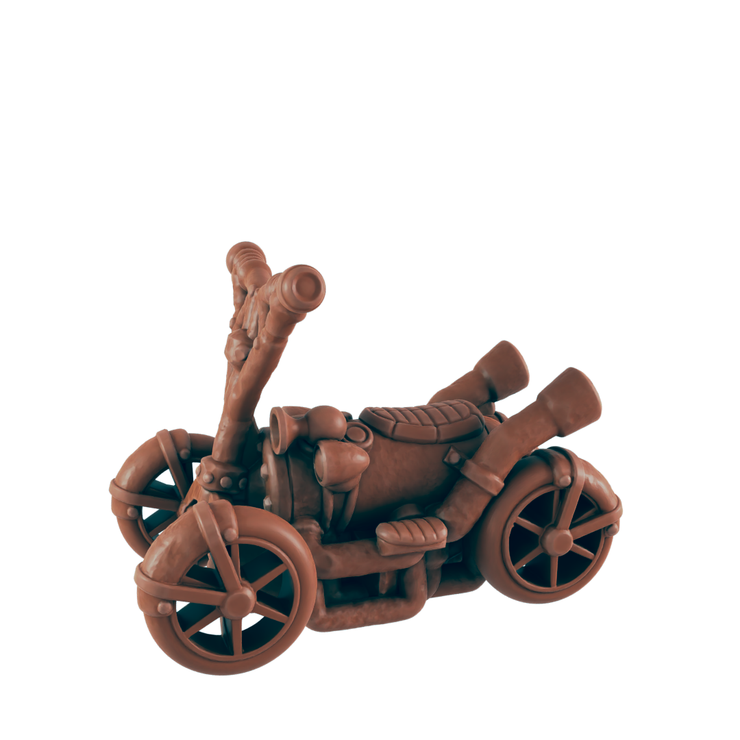 Steam Kart - Bolts and Brimstone - Scatter - EC3D - Steampunk - SciFi RPG
