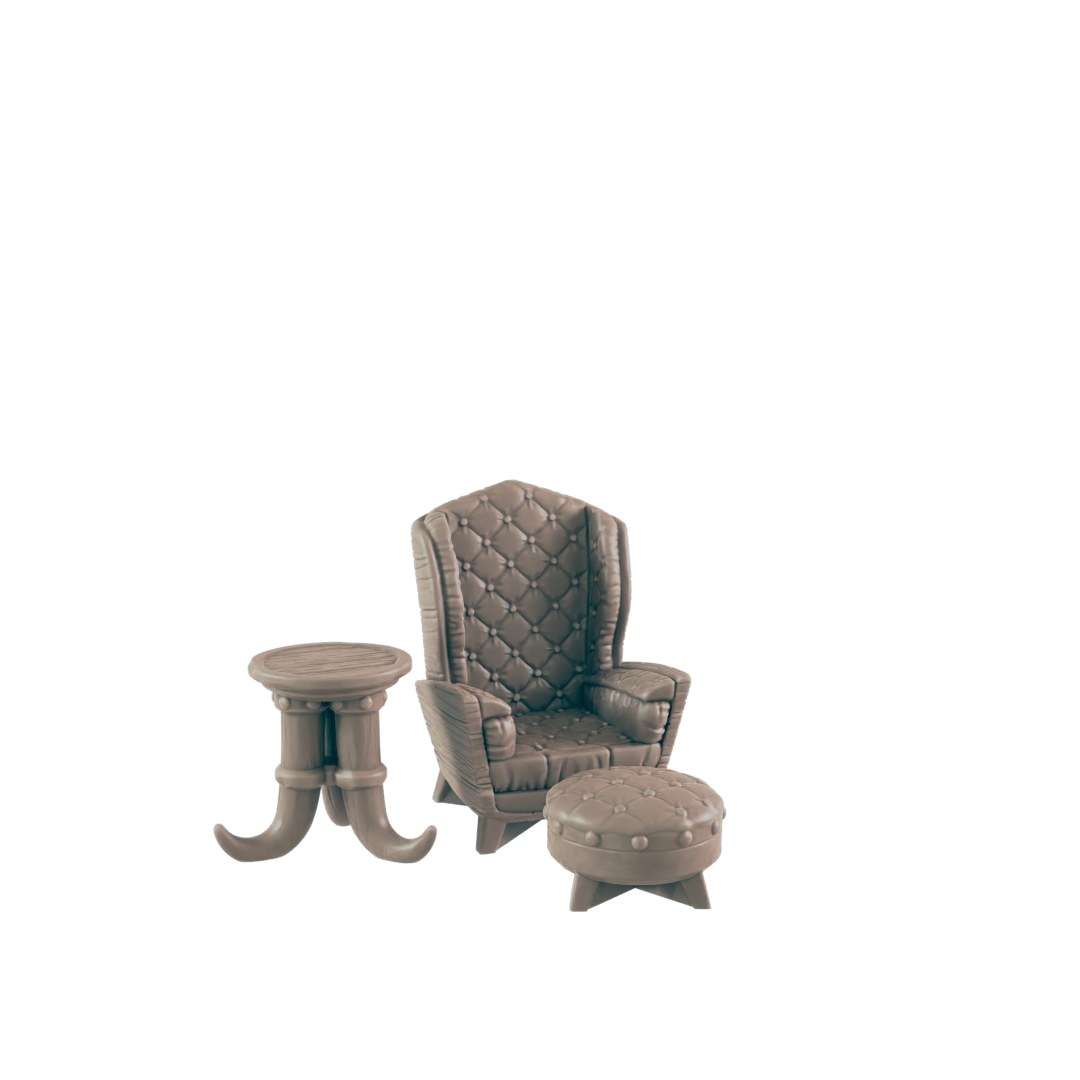 Tavern Set - Everyday Folk - Scatter - EC3D - - Dungeons & Dragons - RPG - Tabletop - EC3D - Miniature