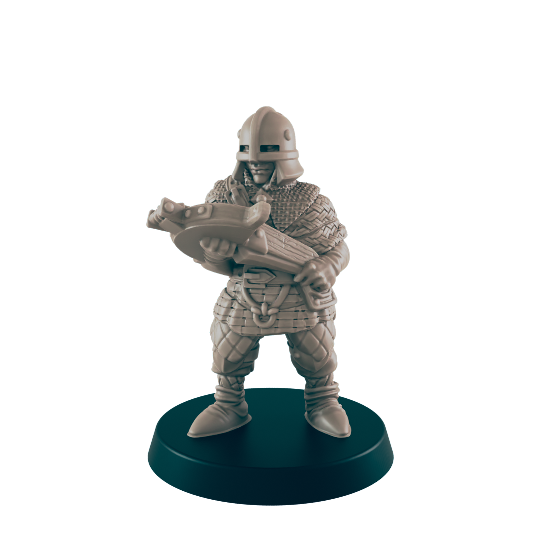 Town Guards - Everyday Folk - Minis - EC3D - - Dungeons & Dragons - RPG - Tabletop - EC3D - Miniature