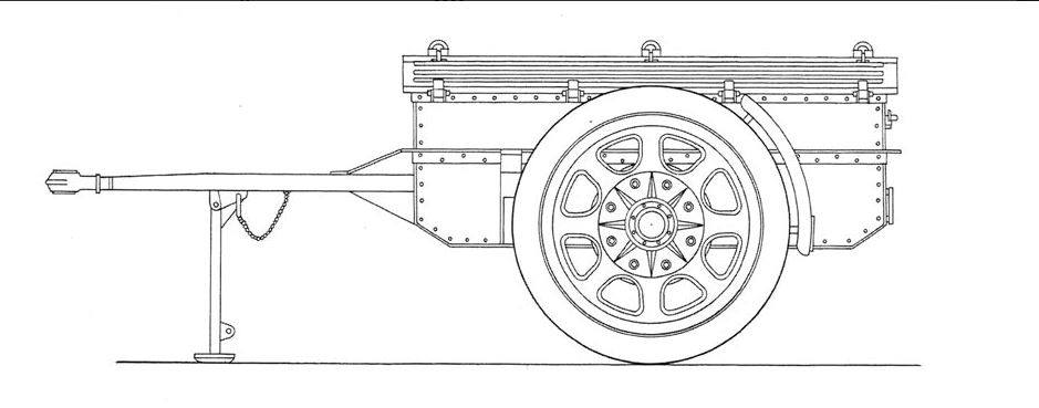 Carro Portamunizioni L40 + Trailer - Italian Army - 28mm Scale - wargame3d