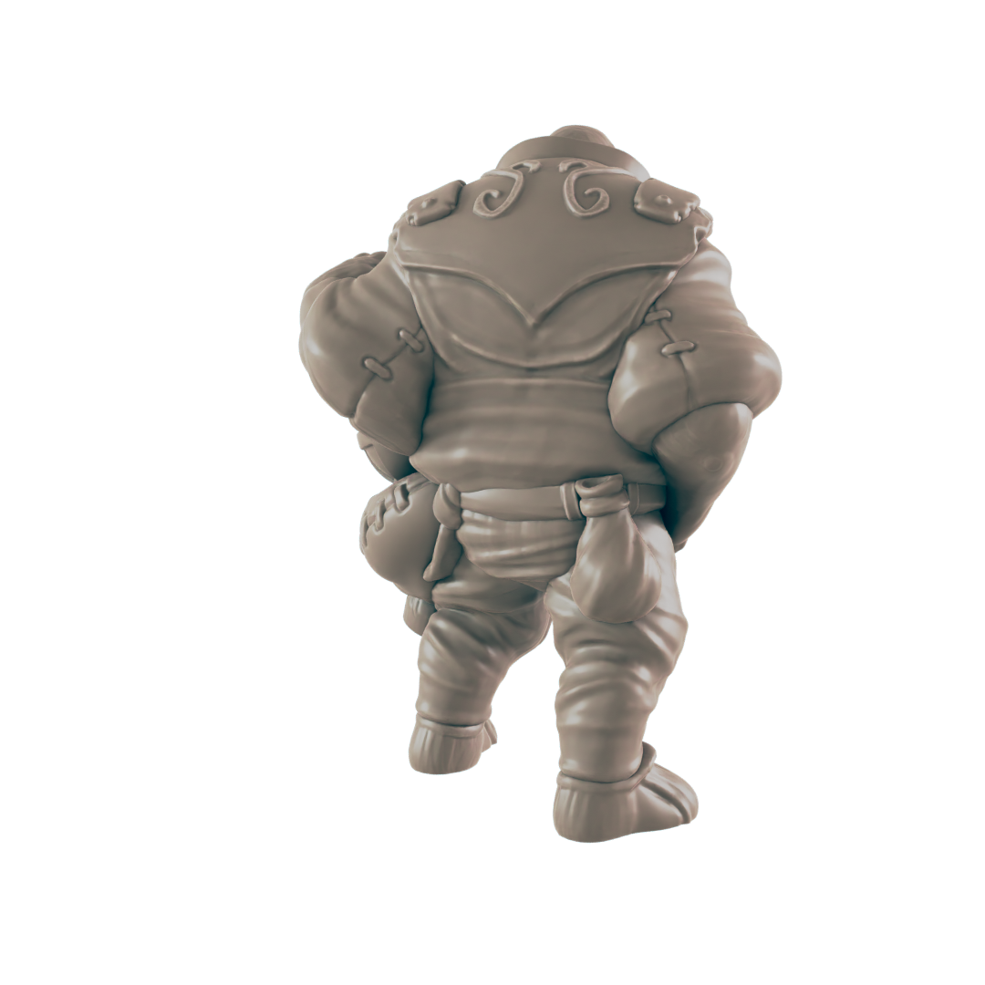 Troll Black Market Guide - Everyday Folk - Mini - EC3D - - Dungeons & Dragons - RPG - Tabletop - EC3D - Miniature