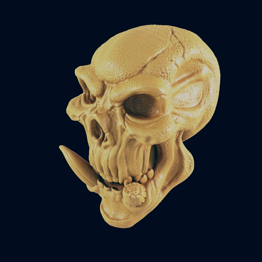 Troll Skull - Obliegs - Items - EC3D - Fantasy RPG