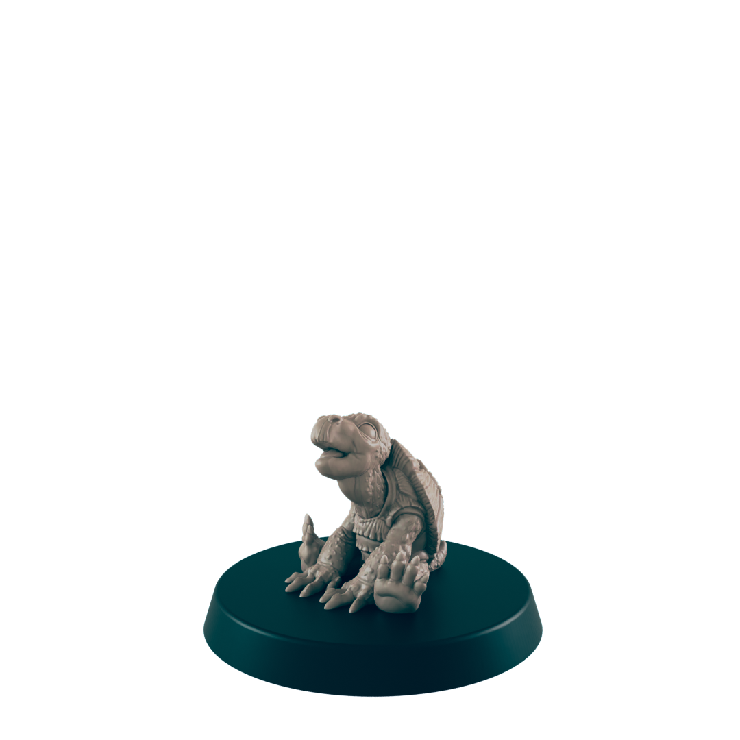 Turtlefolk Baby - Everyday Folk - Mini - EC3D - - Dungeons & Dragons - RPG - Tabletop - EC3D - Miniature