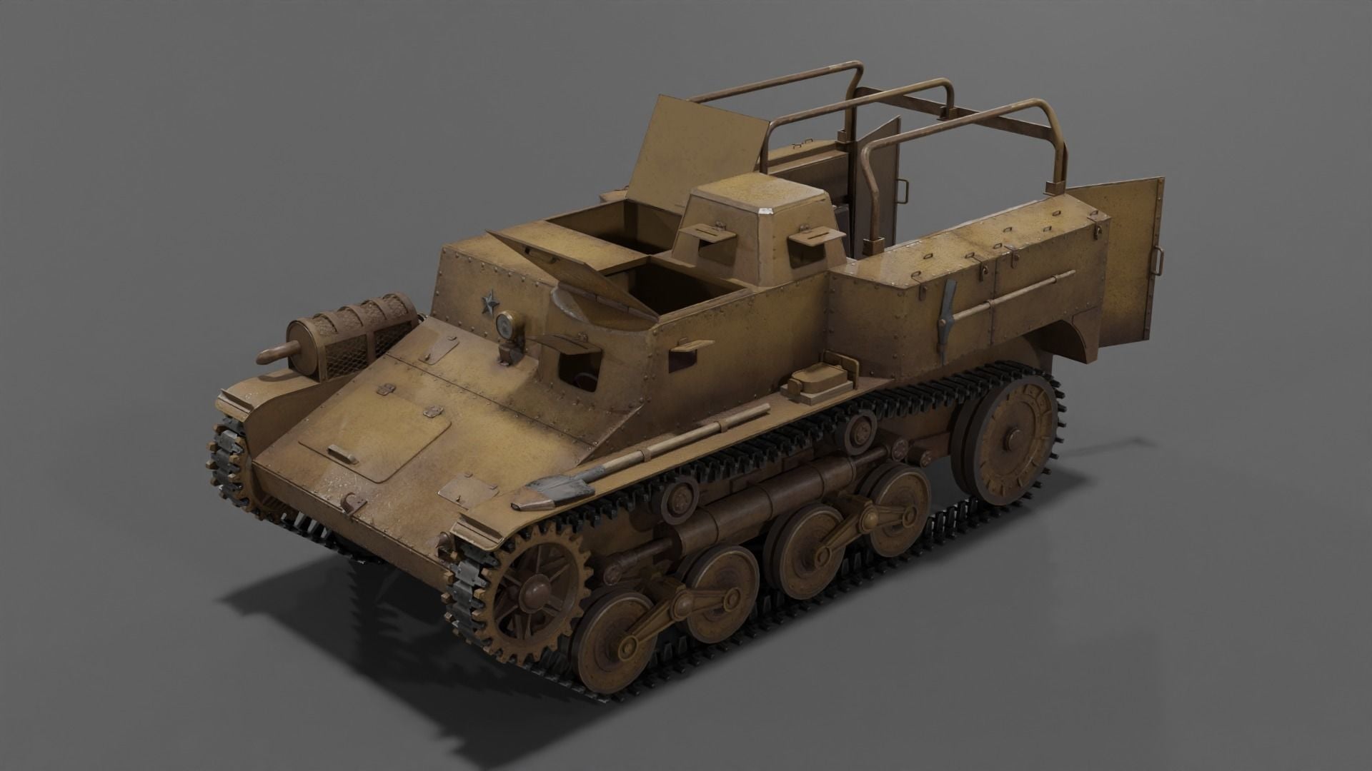 Type 98 So-Da Carrier - Japanese Army - 28mm Scale - wargame3d