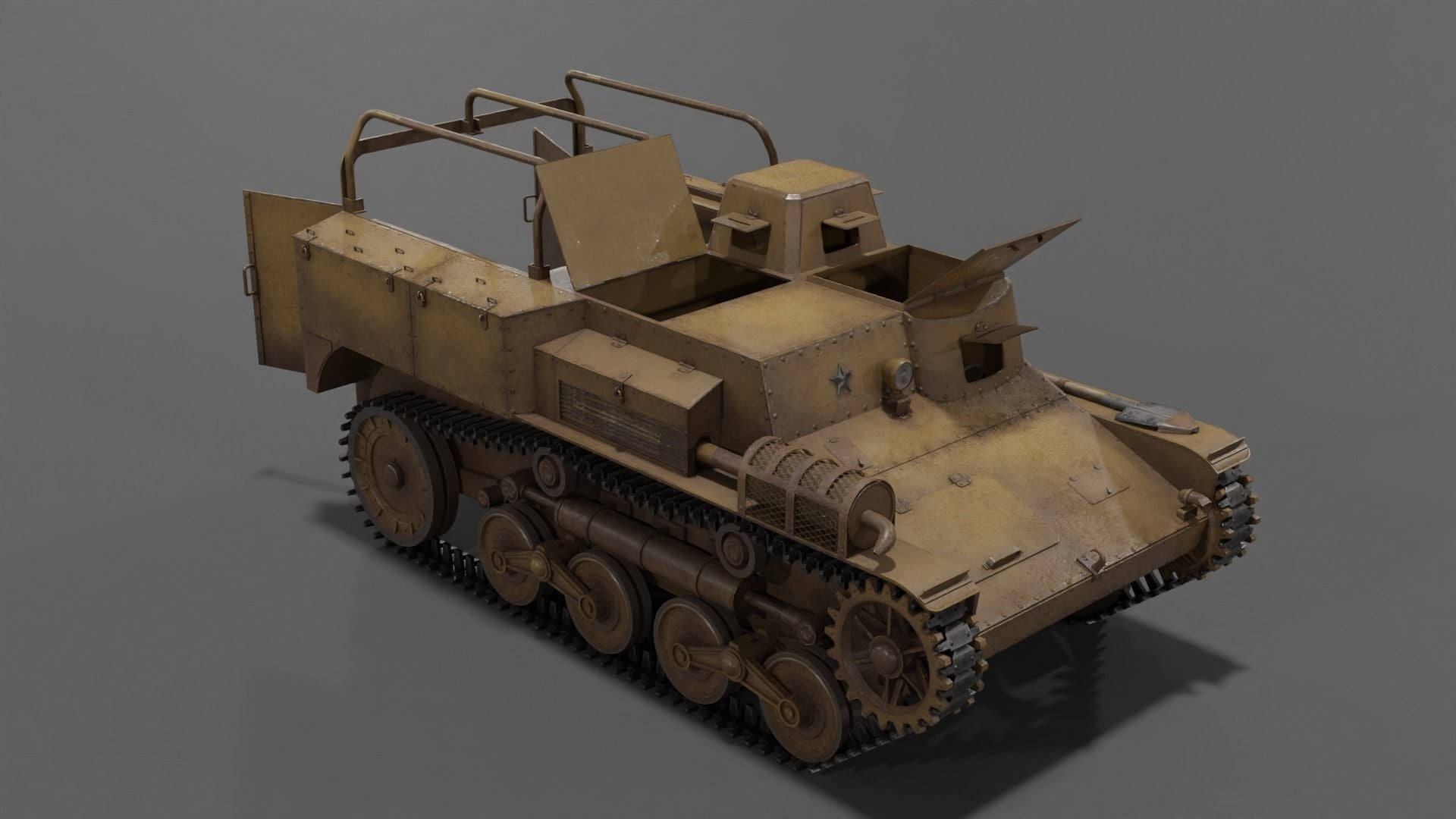 Type 98 So-Da Carrier - Japanese Army - 28mm Scale - wargame3d