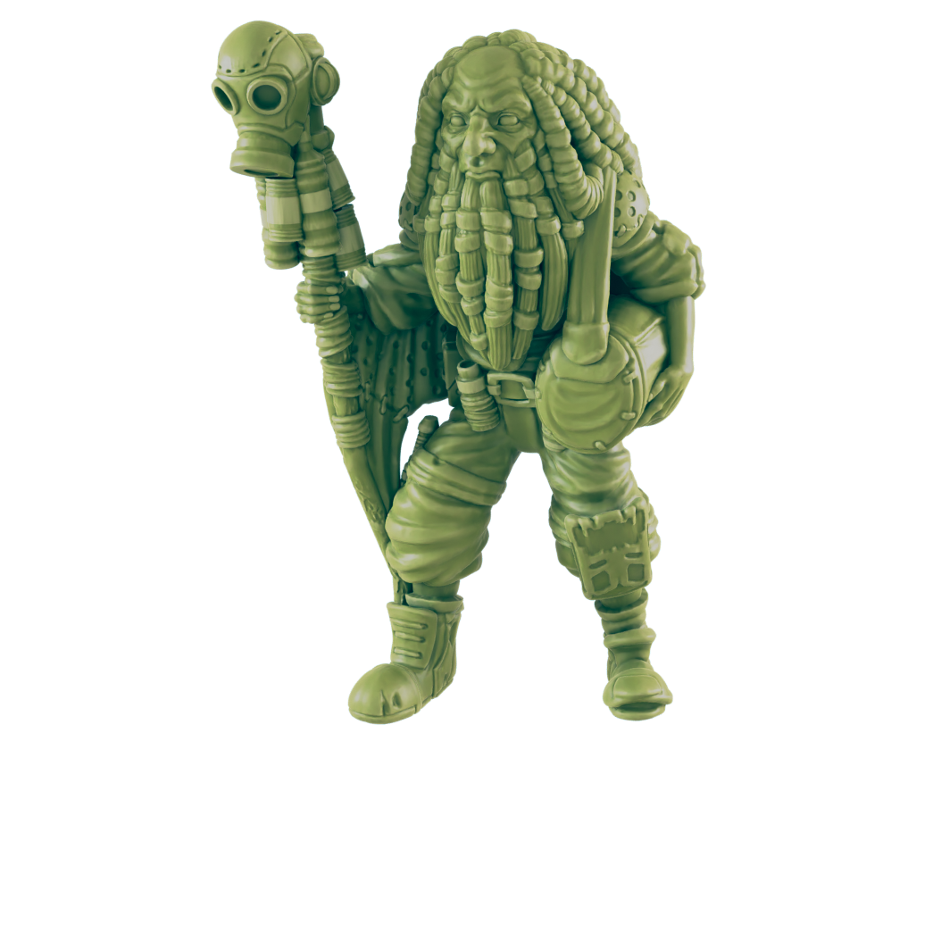 Denizen - Return to the Badlands - Mini - EC3D - Cyber Punk - SciFi RPG