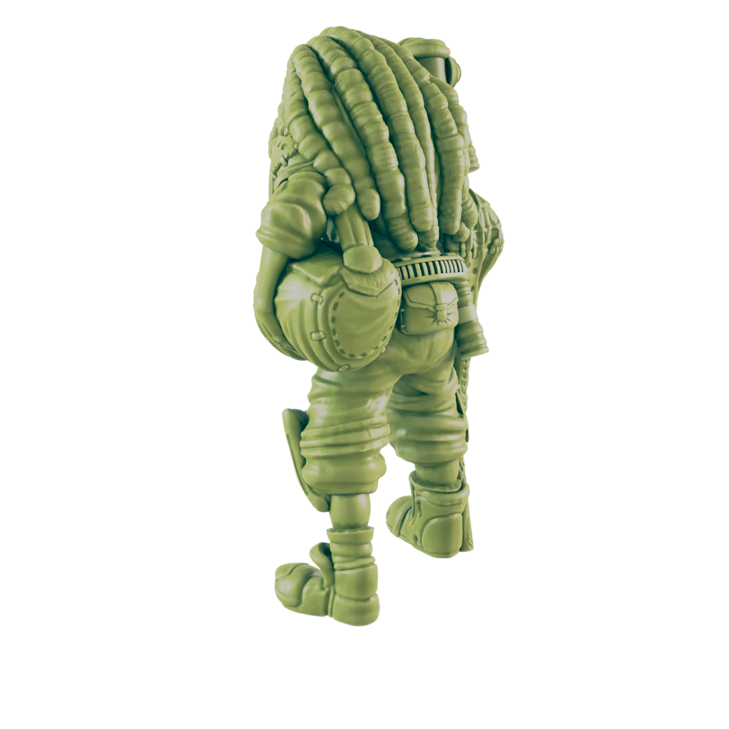 Denizen - Return to the Badlands - Mini - EC3D - Cyber Punk - SciFi RPG