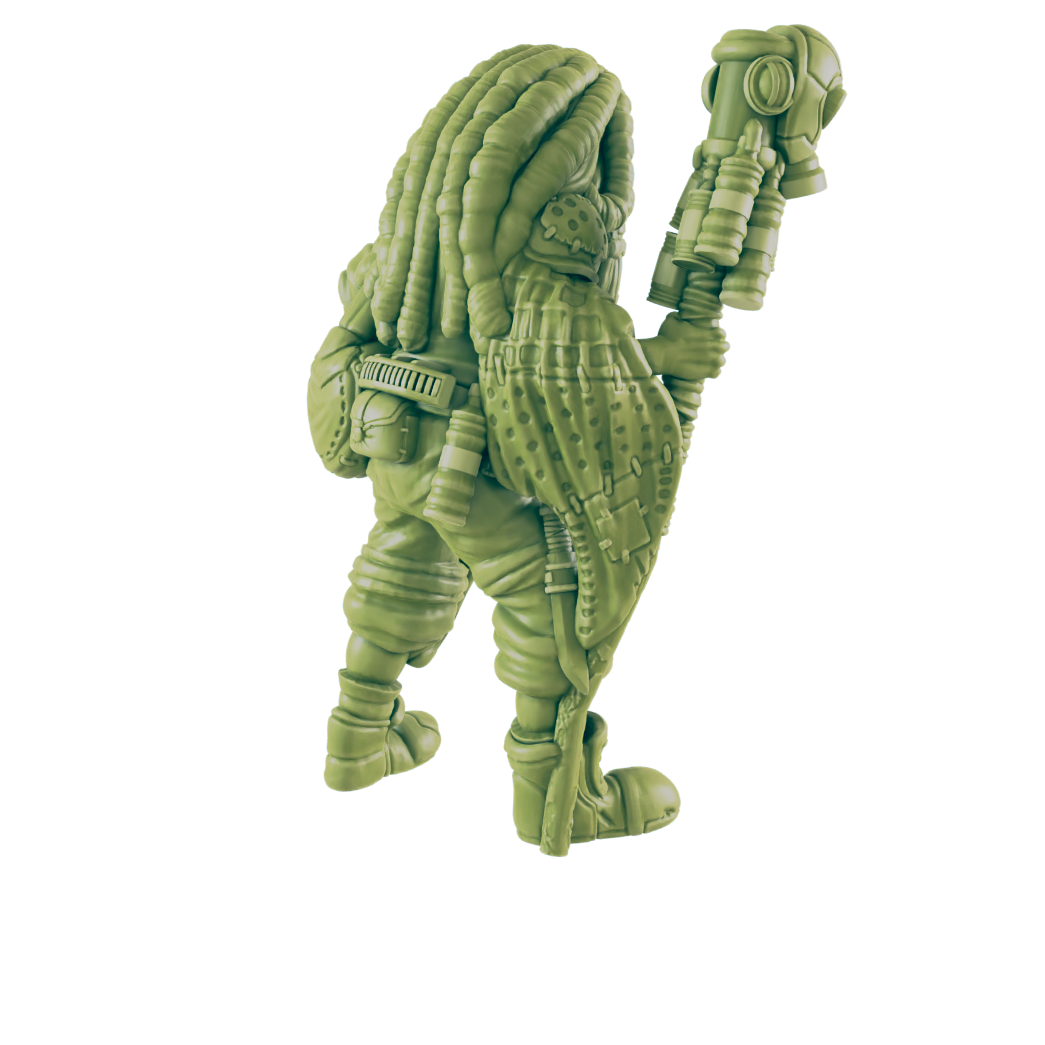 Denizen - Return to the Badlands - Mini - EC3D - Cyber Punk - SciFi RPG