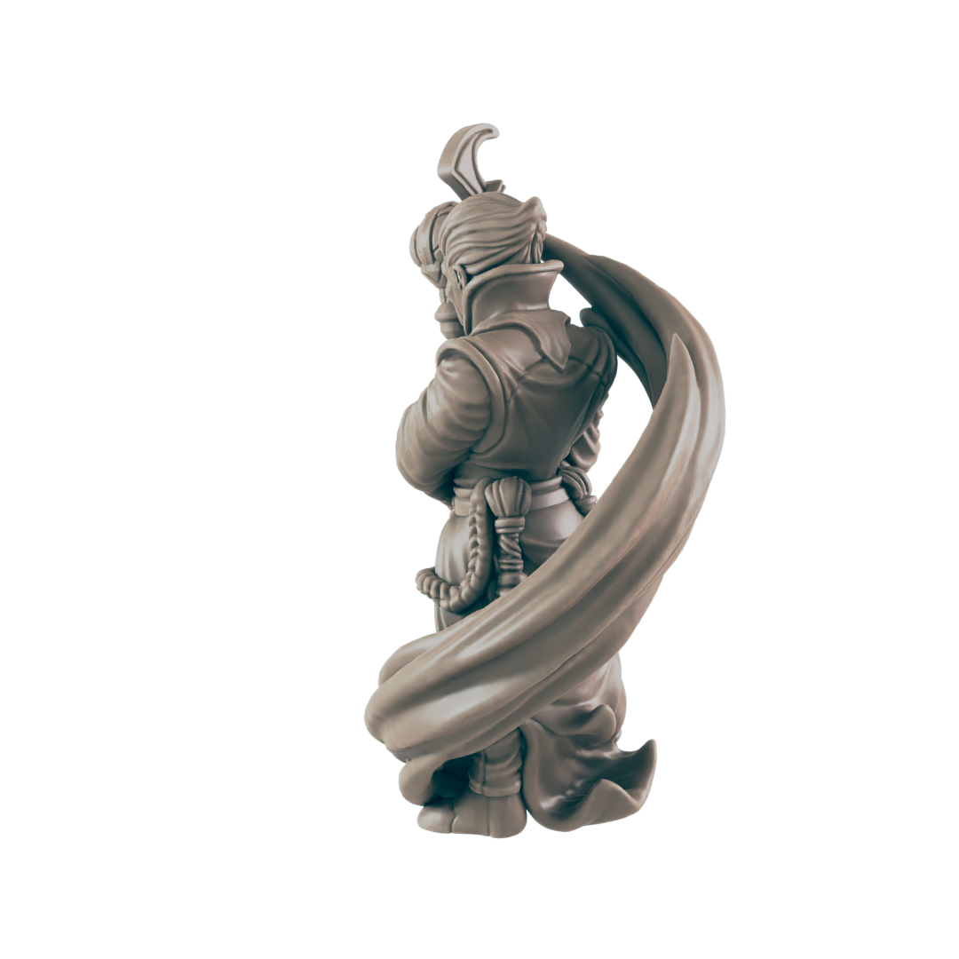 Wizard Human Male - Everyday Heroes - Minis - EC3D - - Dungeons & Dragons - RPG - Tabletop - EC3D - Miniature