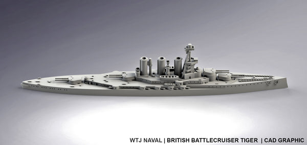 Tiger - UK Royal Navy - Pre Dreadnought Era - Wargaming - Axis and Allies - Naval Miniature - Victory at Sea
