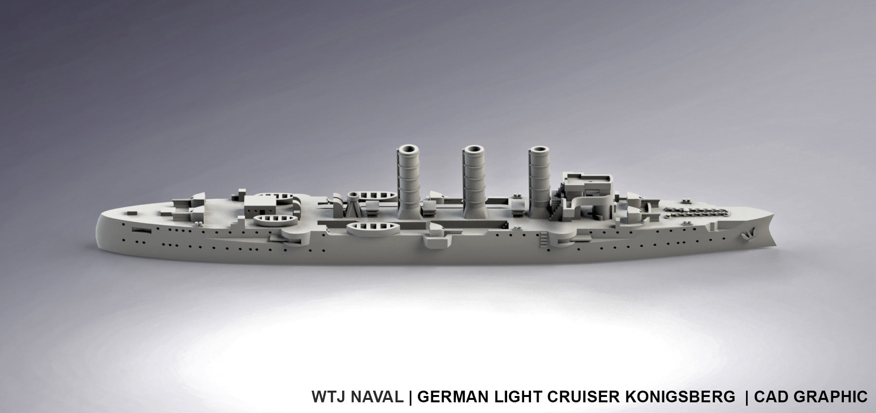 Konigsberg - German Navy - Pre Dreadnought Era - Wargaming - Axis and Allies - Naval Miniature - Victory at Sea