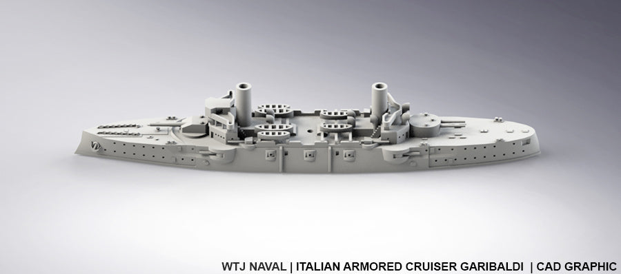 Garibaldi - Italian - Pre Dreadnought Era - Wargaming - Axis and Allies - Naval Miniature - Victory at Sea