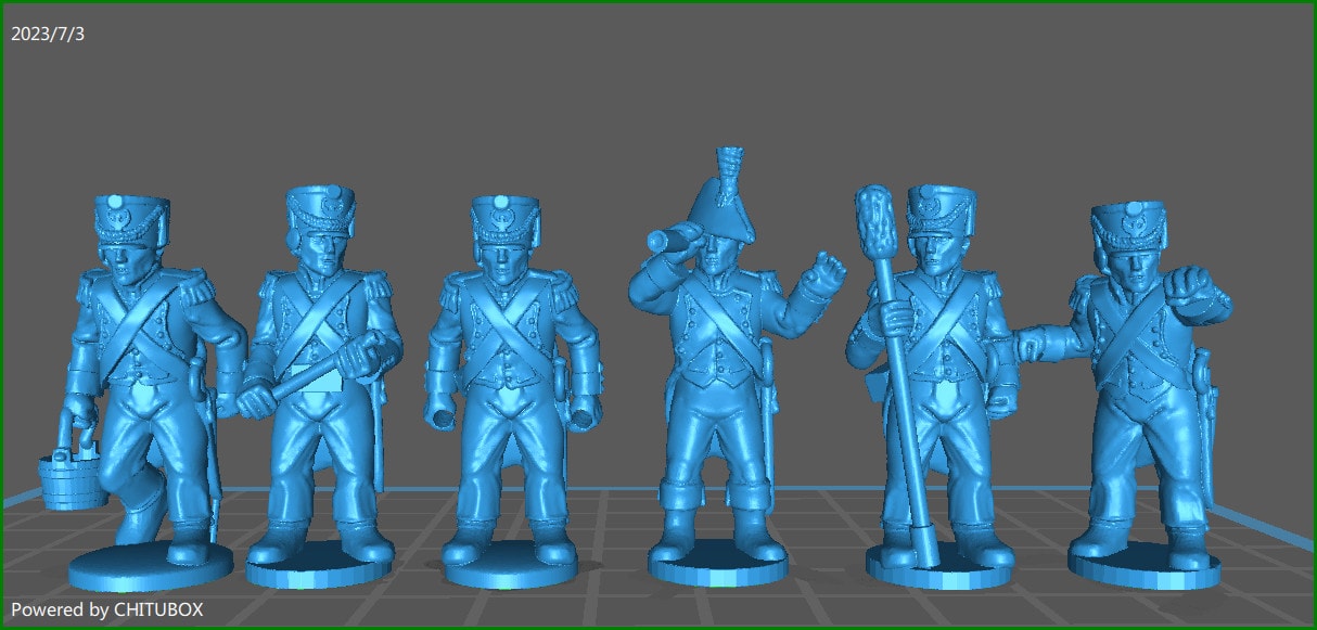 28mm Duchy of Warsaw Artillery 1810-14