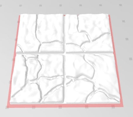 Rough Stone Floor Tiles - OpenForge - OpenLock - DND - Tabletop - RPG - Terrain - Pathfinder - Dungeons & Dragons