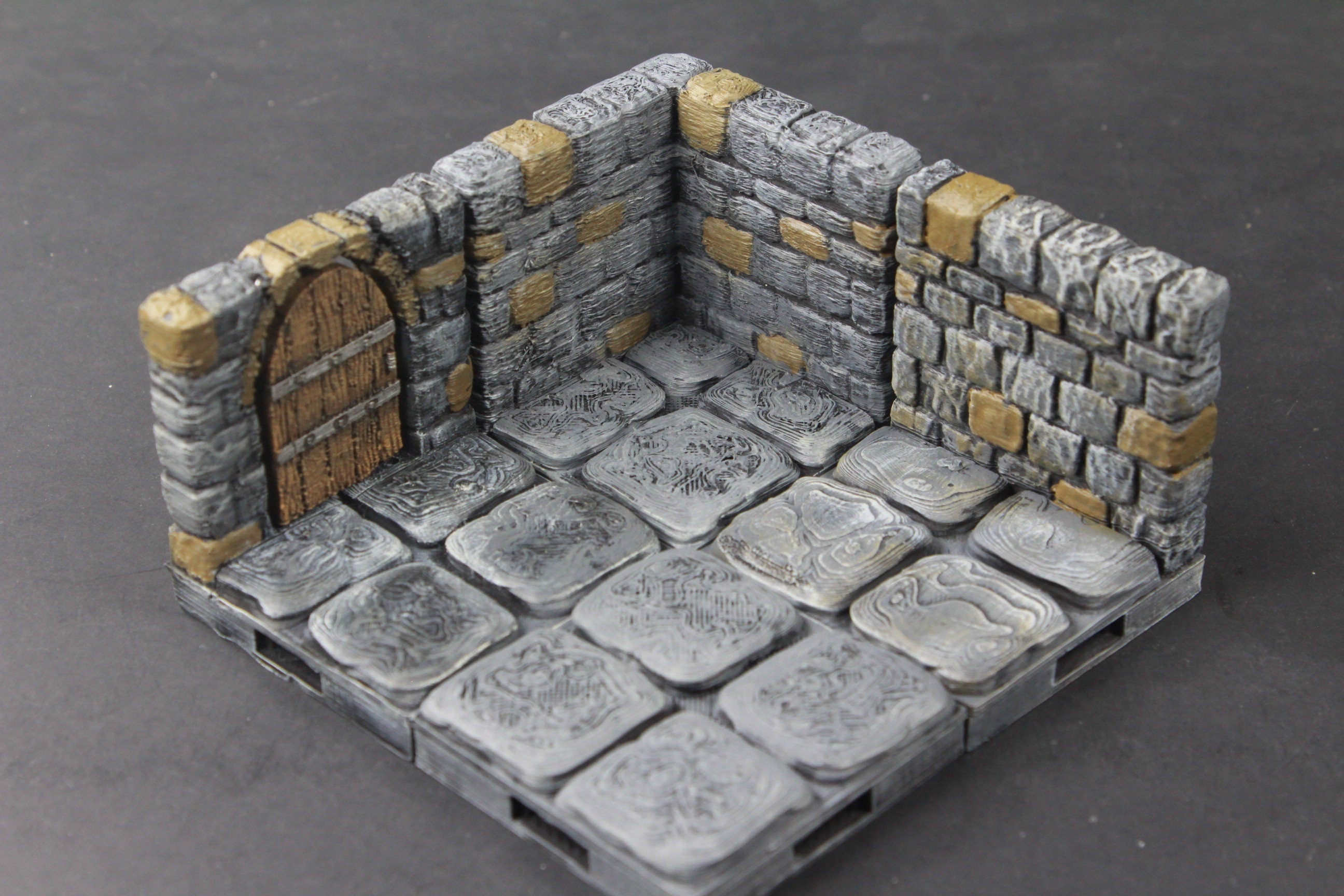 Dungeon Stone Deluxe Set 45 Tiles! - OpenLock - Openforge - DND - Pathfinder - RPG - Tabletop