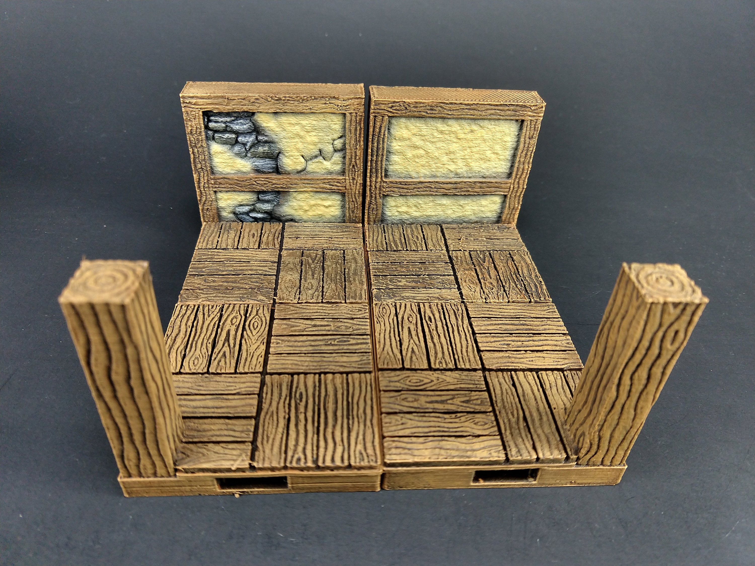 Towne Terrain Deluxe Set 45 Tiles! - OpenLock - Openforge - DND - Pathfinder - RPG - Tabletop