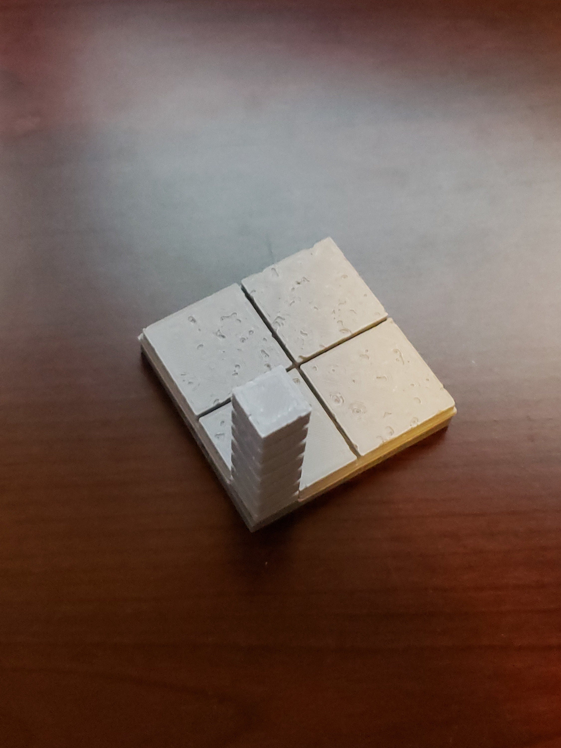 Cut Stone Premium Set 60 Tiles! - OpenLock or DragonLock - Openforge - DND - Pathfinder - Dungeons & Dragons - RPG - Tabletop - 28 mm / 1"