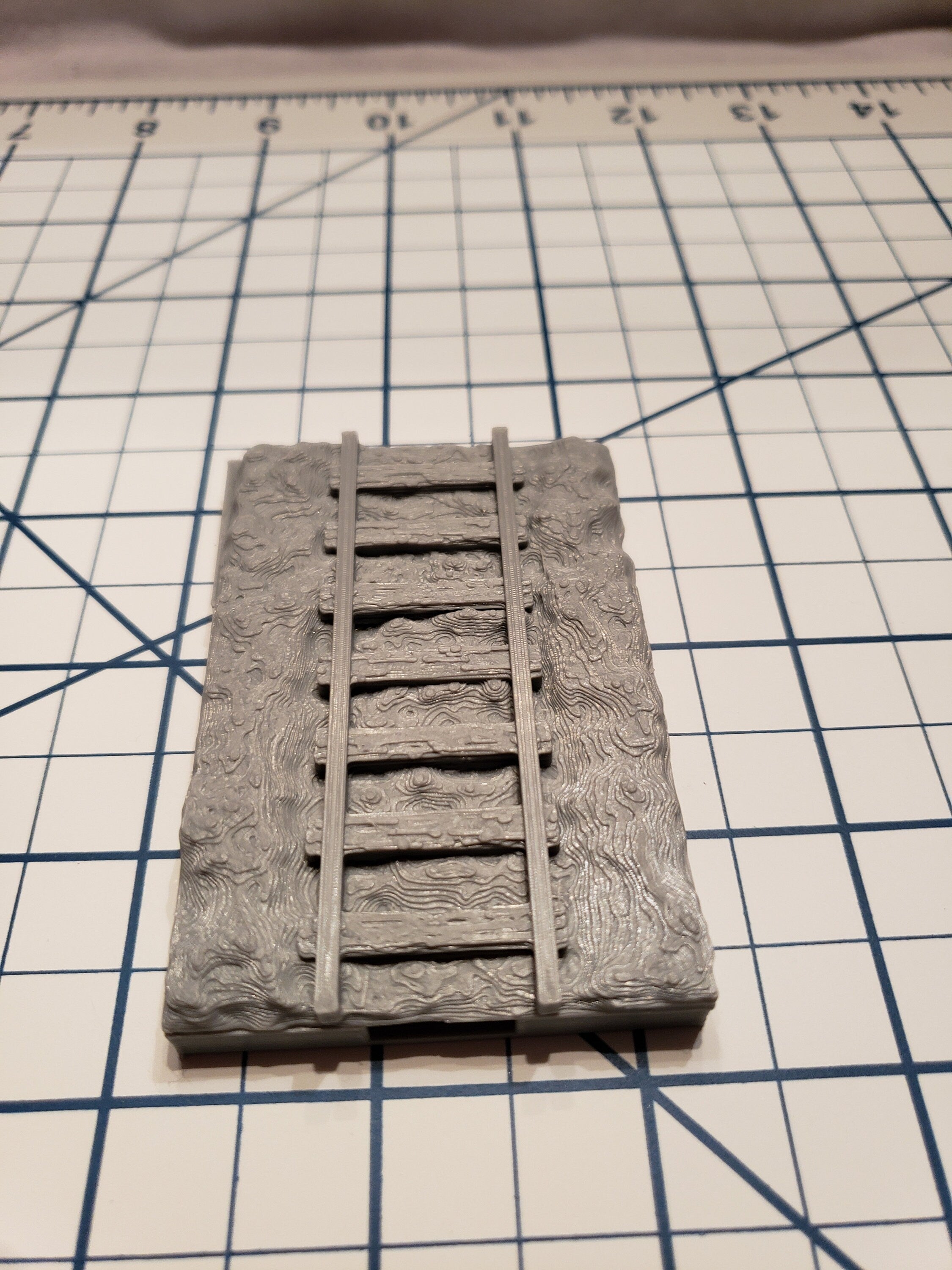 Mine Cart Floor Tiles - OpenLock or DragonLock - Openforge - DND - Pathfinder - Dungeons & Dragons - RPG - Tabletop - 28 mm / 1"