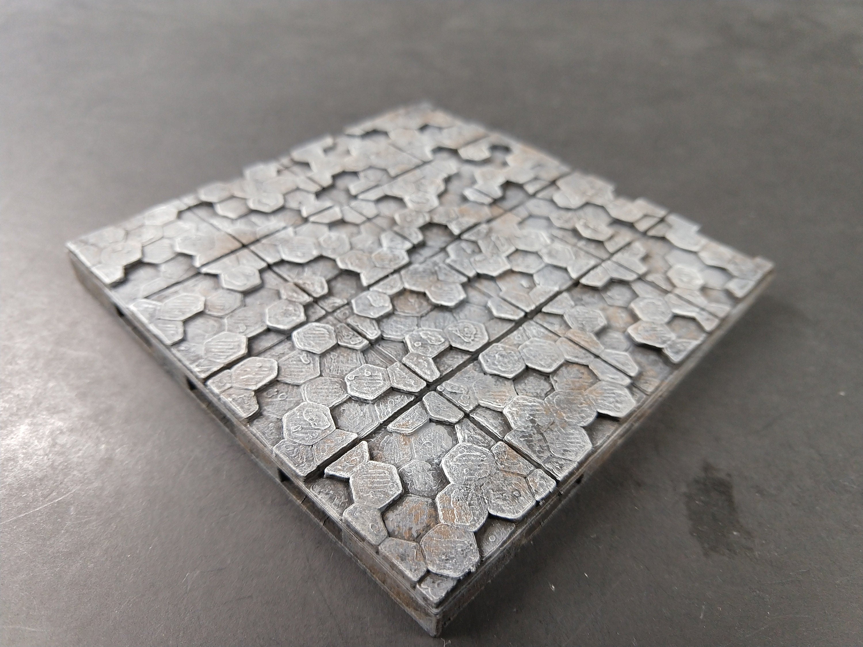 Volcanic Cavern Floor Tiles - OpenLock - Openforge - DND - Pathfinder - Dungeons & Dragons - RPG - Tabletop - 28 mm / 1"