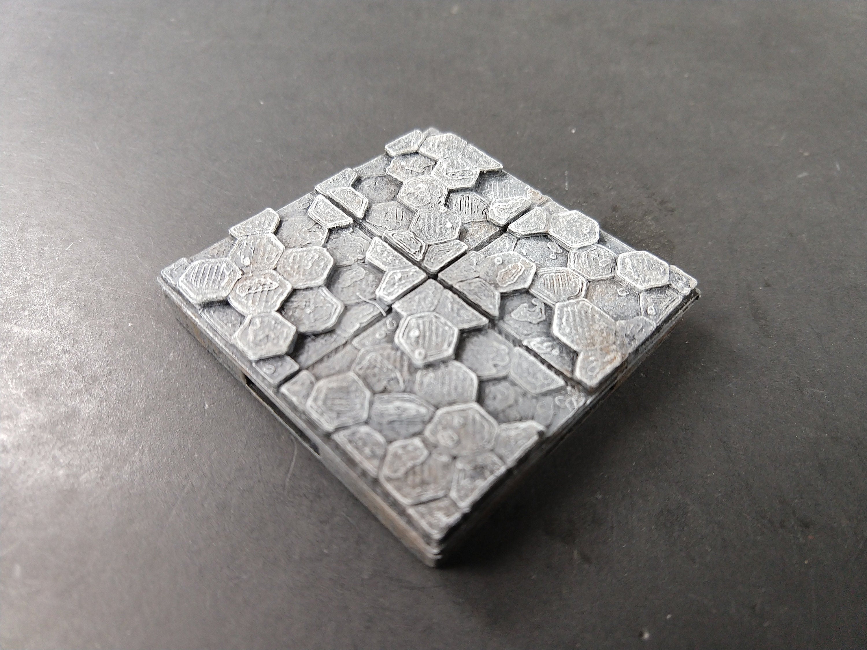 Volcanic Cavern Floor Tiles - OpenLock - Openforge - DND - Pathfinder - Dungeons & Dragons - RPG - Tabletop - 28 mm / 1"