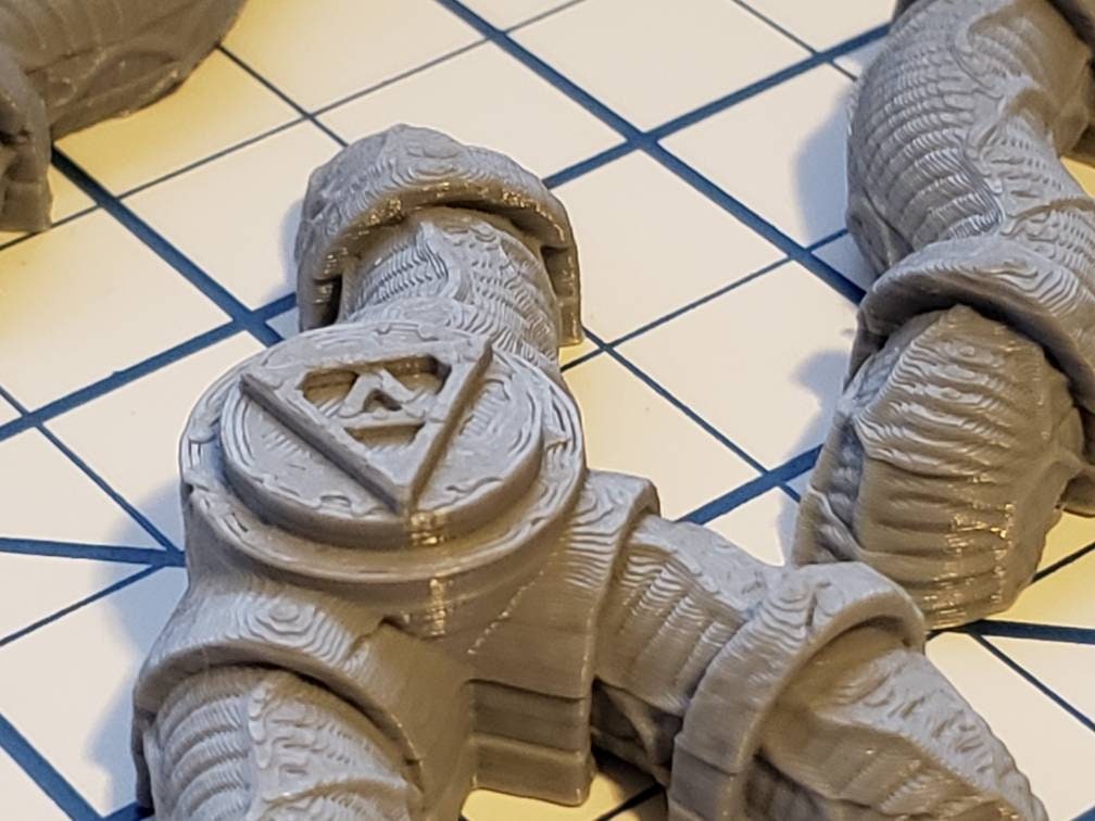 Alien Piping - Part of A Den of Alien Evil Collection - DND - Pathfinder - Dungeons & Dragons - RPG - Tabletop - 28 mm / 1" - EC3D