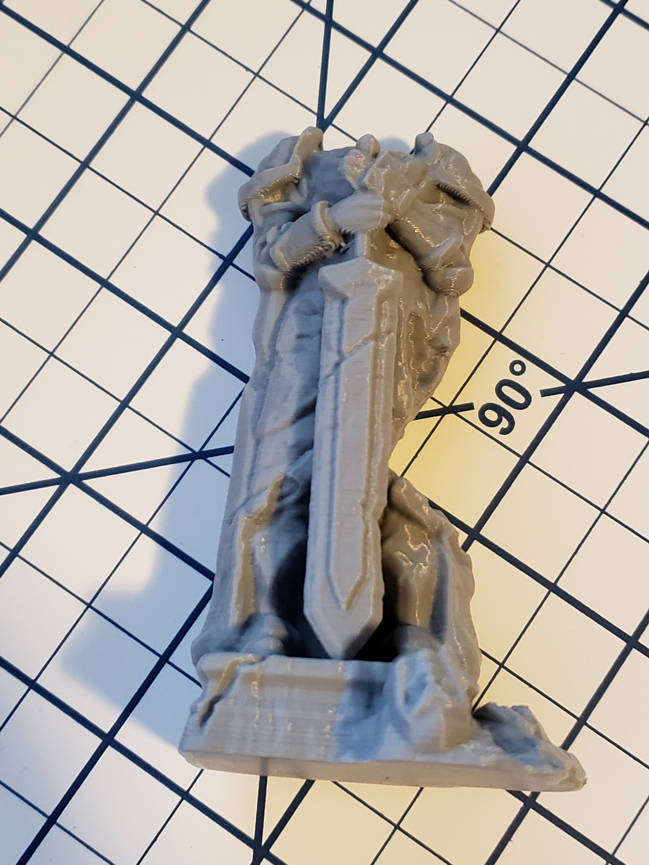 The Wilds of Wintertide Statue - EC3D - DND - Pathfinder - Dungeons & Dragons - RPG - Tabletop - 28 mm / 1"