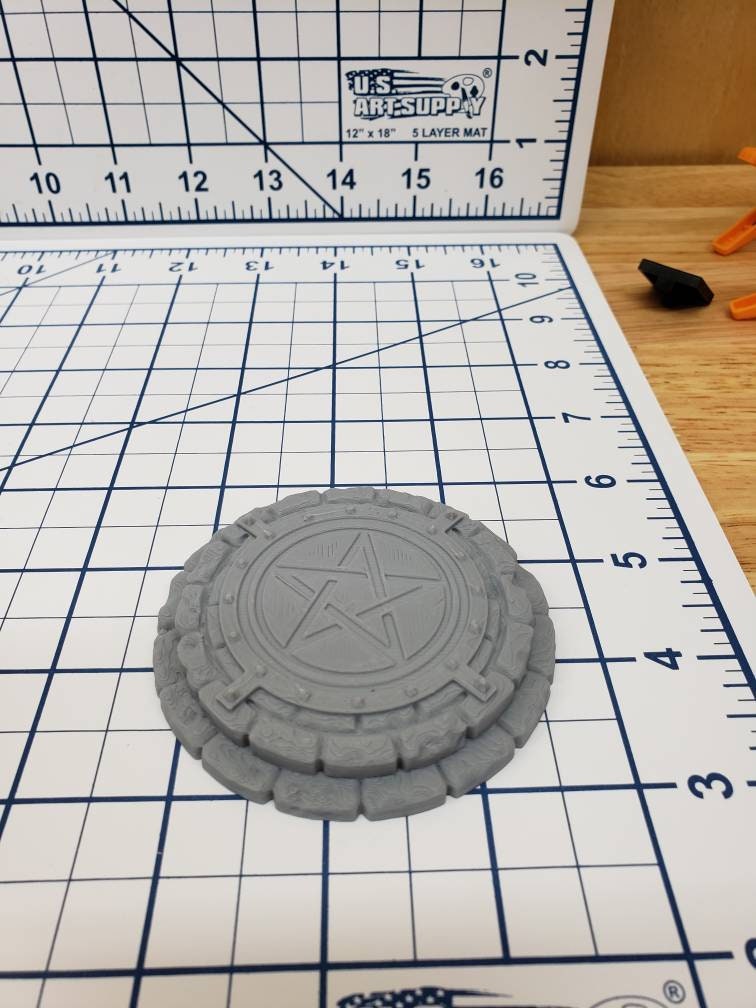 Summoning Circle - Occult and Evil - DND - Pathfinder - RPG - Tabletop - EC3D - Terrain - Dungeons & Dragons