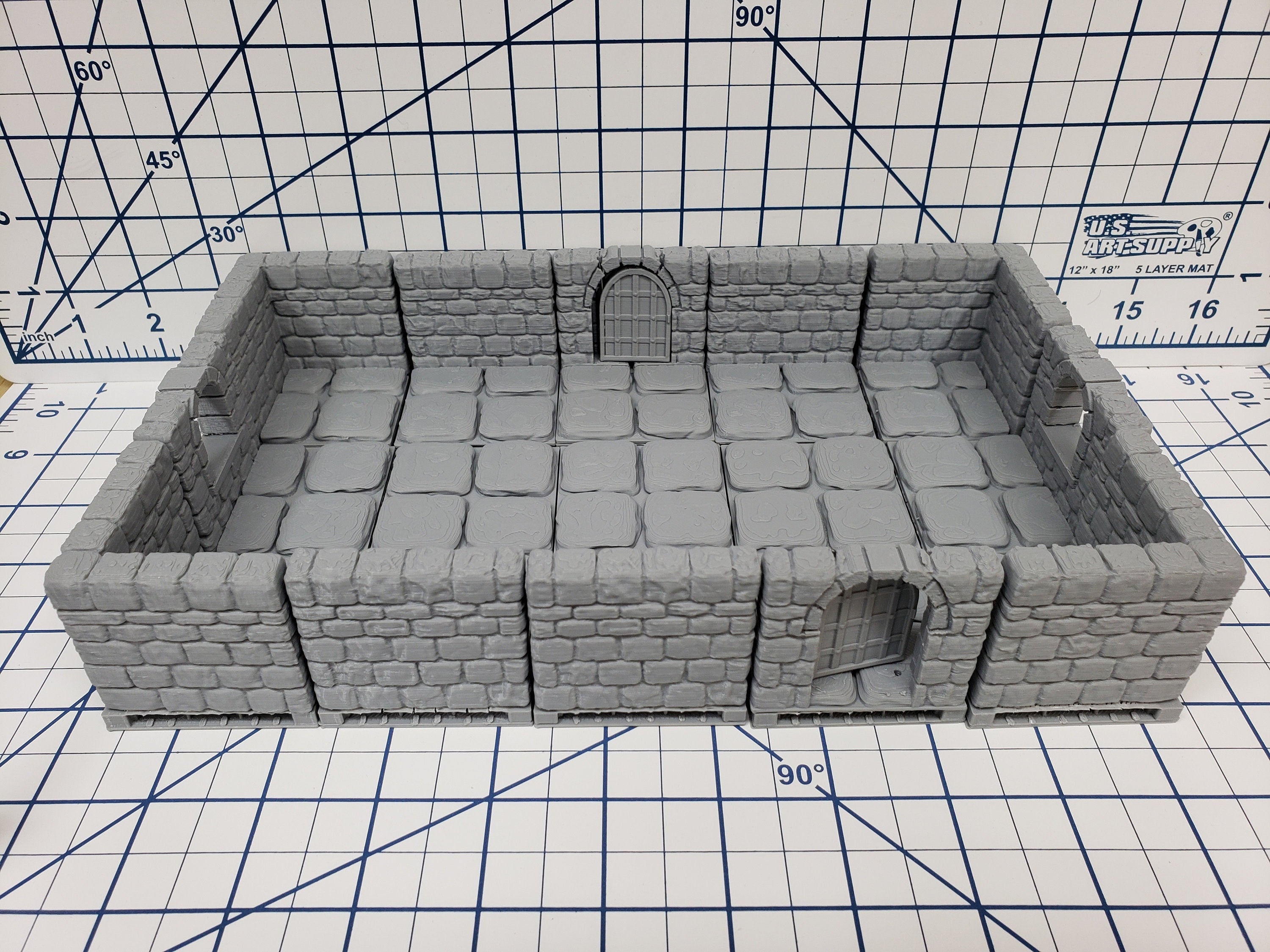 Dungeon Stone Starter Set 26 Tiles! - OpenLock - Openforge - DND - Pathfinder - RPG - Tabletop