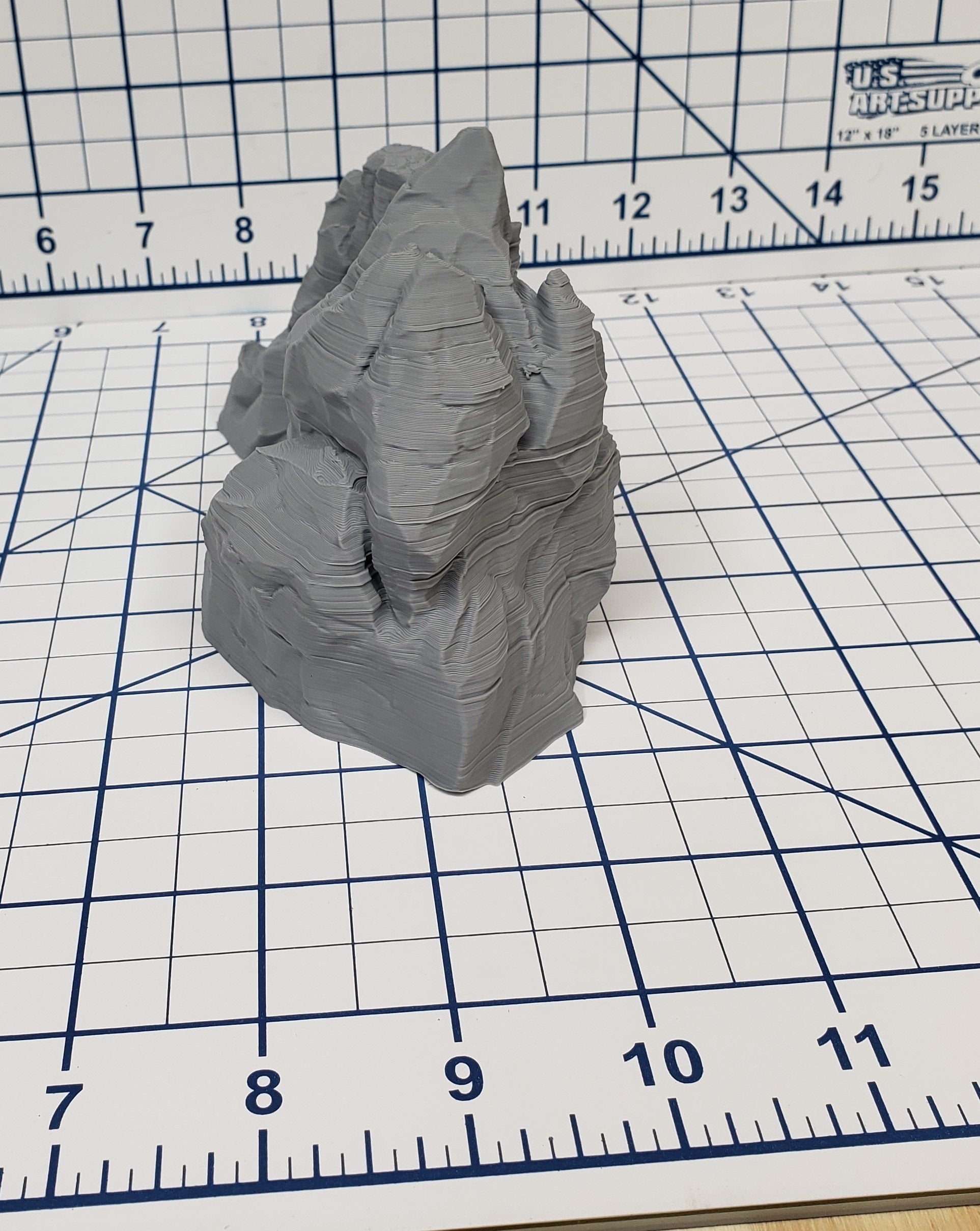 The Wilds of Wintertide - Scatter Terrain - Rock Spines - Hero's Hoard - DND - Pathfinder - Dungeons & Dragons - RPG - Tabletop - EC3D